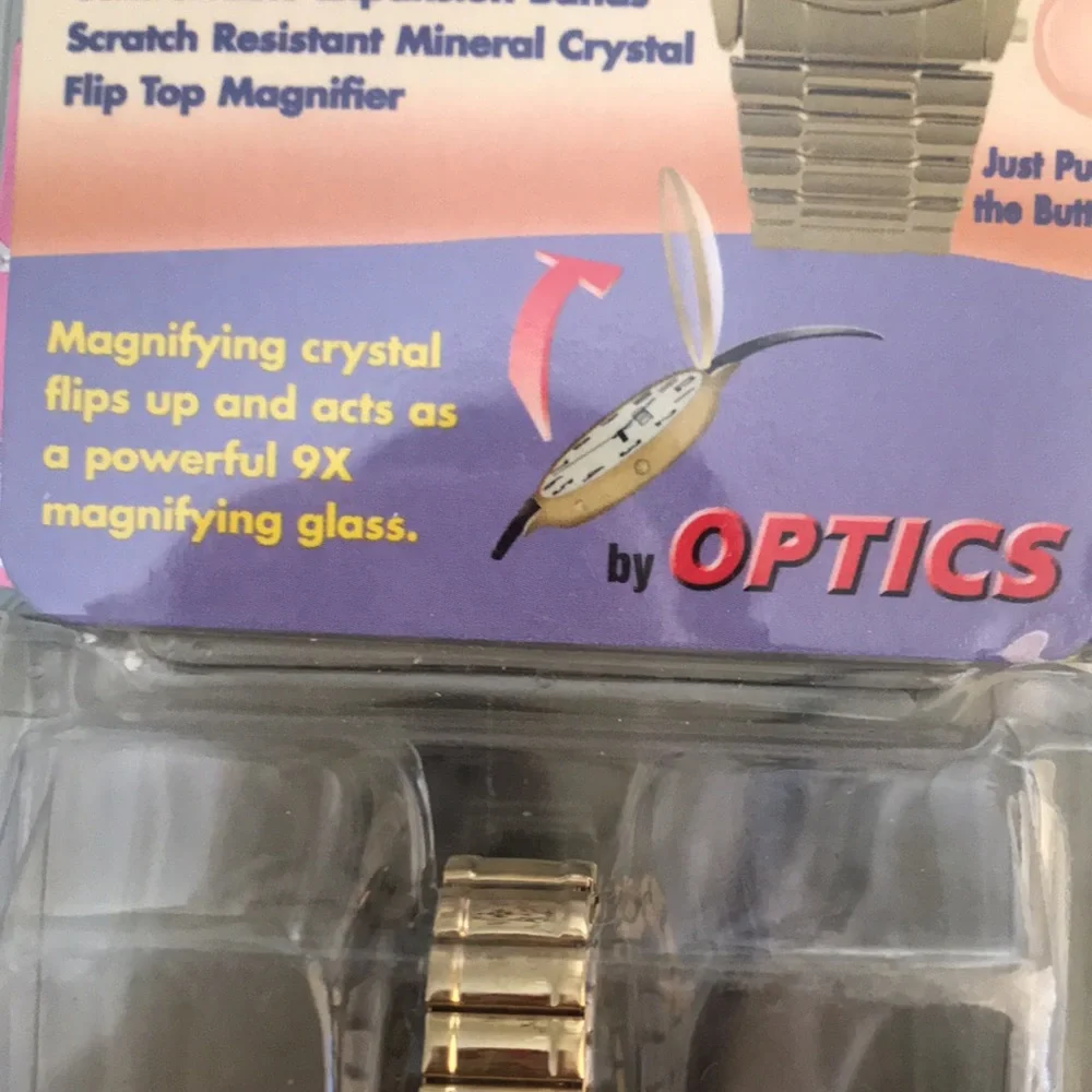 Optics quartz watch
